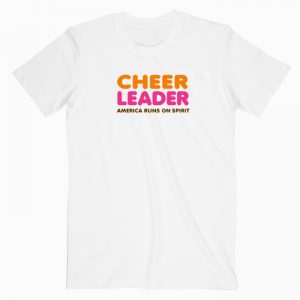 American Runs Cheer Leader Tshirt