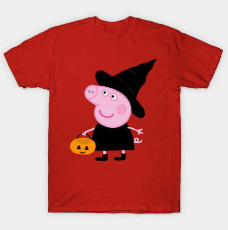 Peppa pig halloween Tshirt