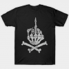Punk Rock Bone Finger Tshirt