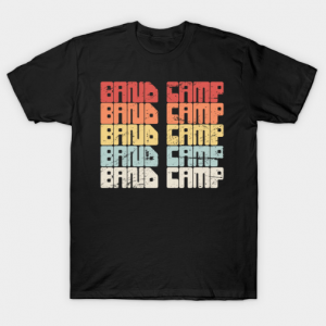 Retro 80s BAND CAMP Tshirt
