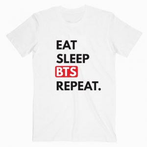 BTS Sleep Repeat Music Tshirt
