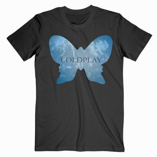 Coldplay Butterfly Music Tshirt