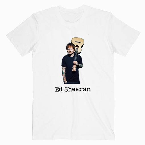 Ed Sheeran Photo Tshirt