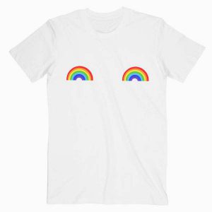 Rainbow Boobs Tshirt