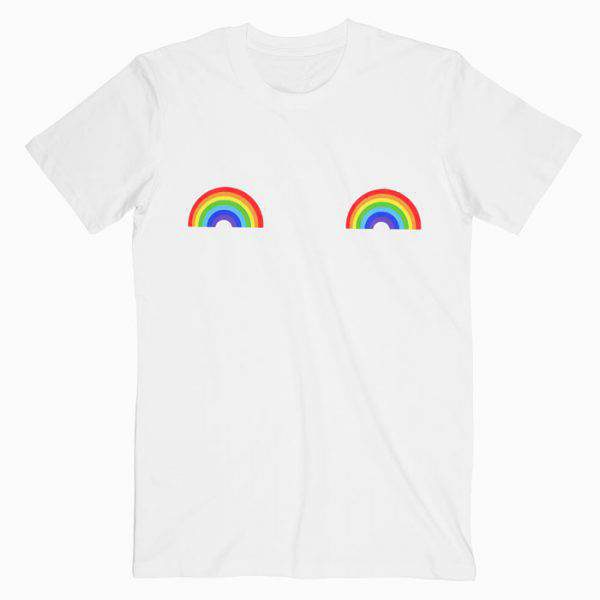 Rainbow Boobs Tshirt