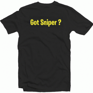 Got Sniper Fortnite Tshirt