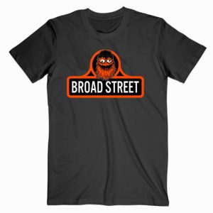Gritty Mascot Broad Street Tshirt