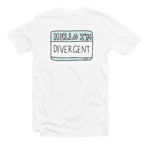 Hello I'm Divergent Tshirt