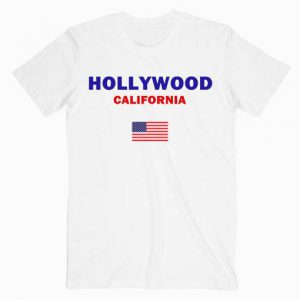 Hollywood California Tshirt