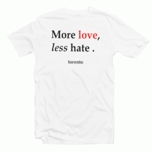 More Love Less Hate Shawn Mendes Tshirt