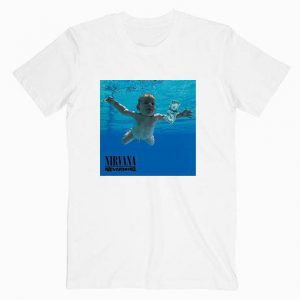 Nirvana Nevermaind Cover Album Music Tshirt