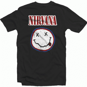 Nirvana Smiley Colours Tshirt