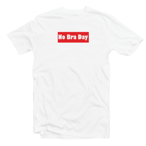 No Bra Day Tshirt
