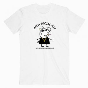 Peppa Pig Anti Social Men Tshirt
