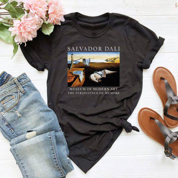 Salvador Dali The Persistence of Memory Unisex Tshirt