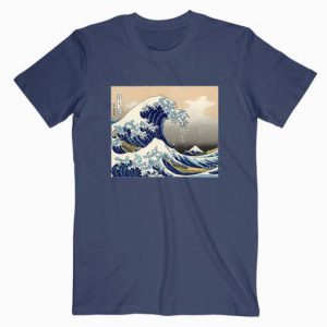 The Great Wave off Kanagawa Unisex Tshirt