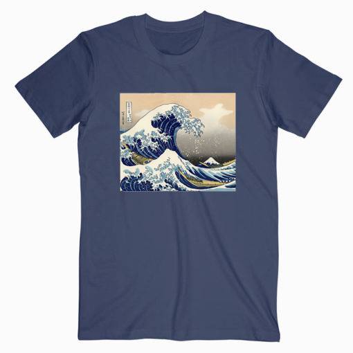The Great Wave off Kanagawa Unisex Tshirt