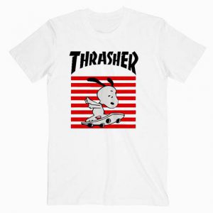 Thrasher Snoopy Skateboard Tshirt
