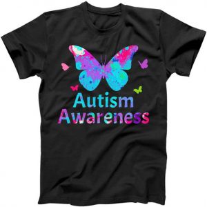 Autism Awareness Butterflies Tshirt