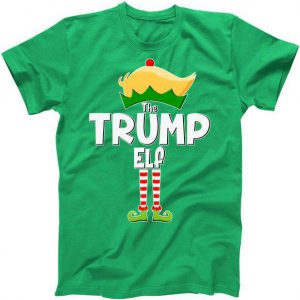 Christmas The Trump Elf Funny Tshirt