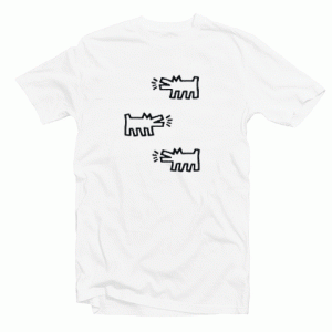 Keith Haring Barking Dogs Tshirt