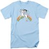 Betty Boop Riding a Unicorn on Rainbows Tshirt