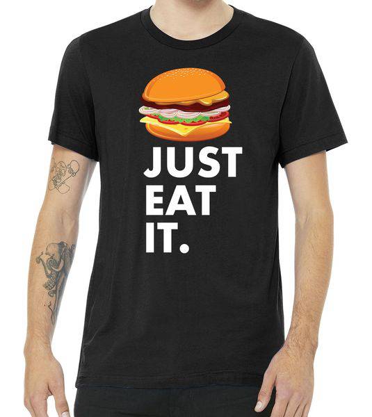 Just Eat It Hamburger Lover Tshirt