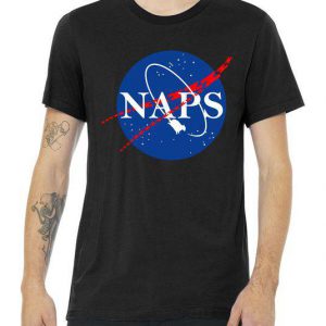 NAPS Space Parody Logo Tshirt