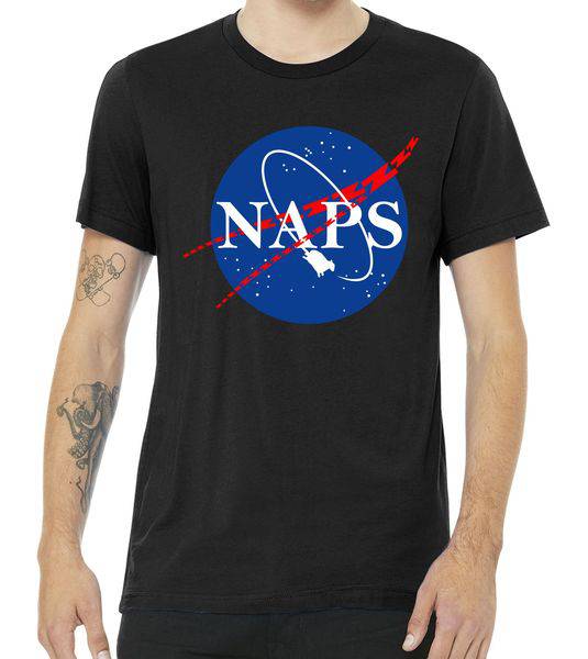 NAPS Space Parody Logo Tshirt