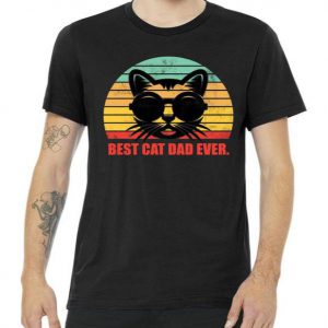 Best Cat Ever - Retro Vintage Tshirt