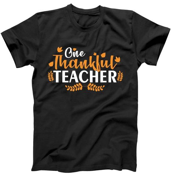 One Thankful Teacher Tshirt