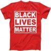 Distressed Black Lives Matter Logo Tshirt
