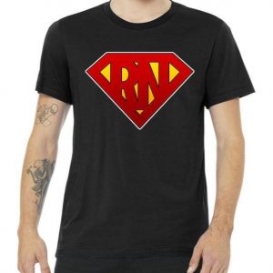 Super RN Registered Nurse Tshirt