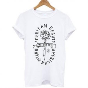 American Beauty Fall Out Boy Tshirt