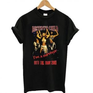 Destinys Child I’m a Survivor MTV TRL Tour Tshirt