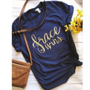 Grace wins Tshirt