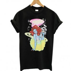 Drag Queen Merch Biqtch Puddin’ Alien Waitress Tshirt