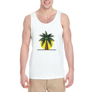 Coconut-Tree-Tank-Top-For-Women-And-Men-S-3XL
