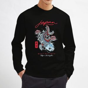 Japan-Koi-Lotus-Sweatshirt-Unisex-Adult-Size-S-3XL