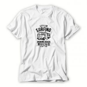Let's-Go-Surfing-Okinawa-Beach-T-Shirt-For-Women-And-Men-S-3XL