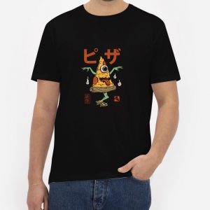 Yokai-Pizza-T-Shirt-For-Women-And-Men-S-3XL