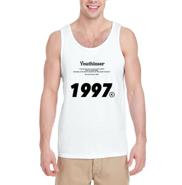 Youth-Loser-White-Tank-Top-For-Women-And-Men-S-3XL