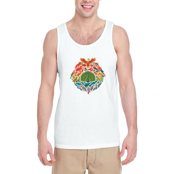 Aerial-Rainbow-Tank-Top-For-Women-And-Men-S-3XL