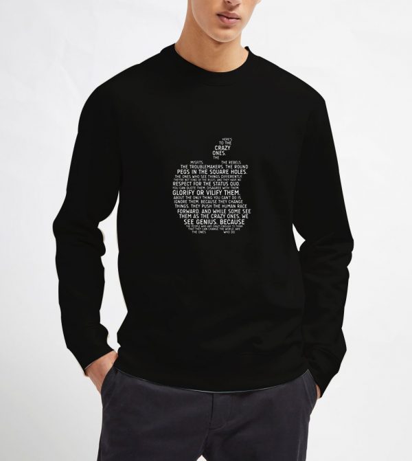 Apple-Typography-Sweatshirt-Unisex-Adult-Size-S-3XL