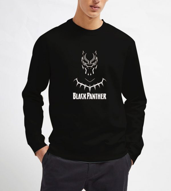 Black-Panther-Sweatshirt-Unisex-Adult-Size-S-3XL