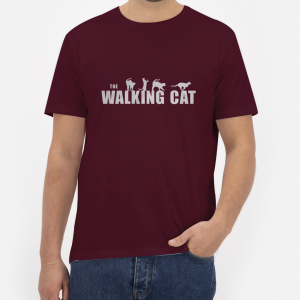 The-Walking-Cat-T-Shirt