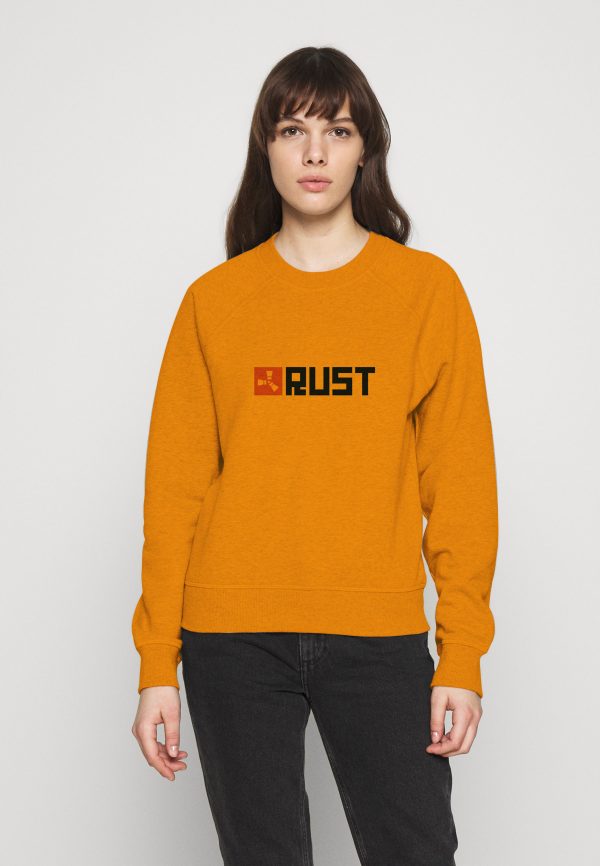 Rust-Game-Artwork-Orange-Sweatshirt