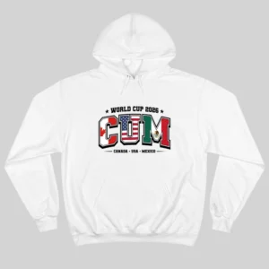 World Cup 2026 CUM Canada USA Mexico Flag Hoodie