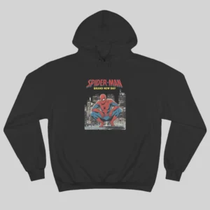 Vintage Spider Man Comic Cover Hoodie
