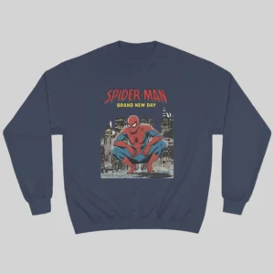 Vintage Spider Man Comic Cover Sweatshirt